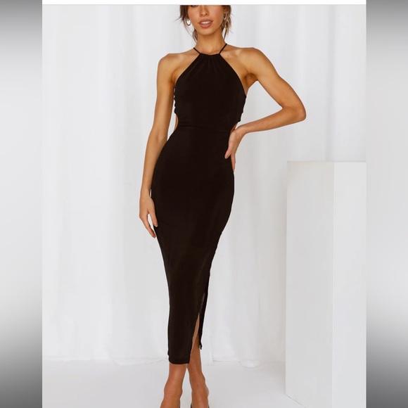 Hello Molly Dresses & Skirts - Hello Molly High-neck Midi Dress